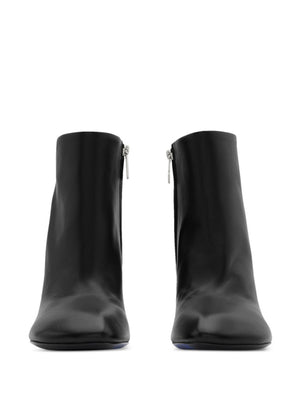 BURBERRY Sophisticated Heeled Boots with Side Zipper Closure - 8.5cm Heel Height