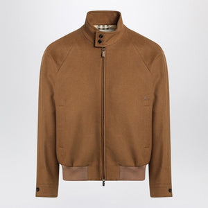 BURBERRY Cashmere Harrington Jacket for Men - FW24