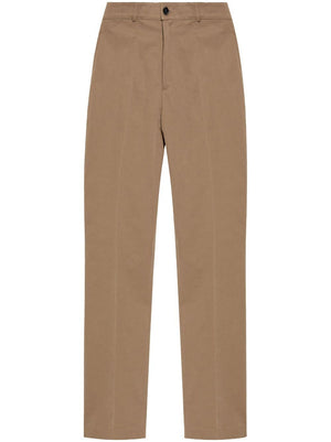 BURBERRY Classic Cotton Trousers for Men - FW24 Edition