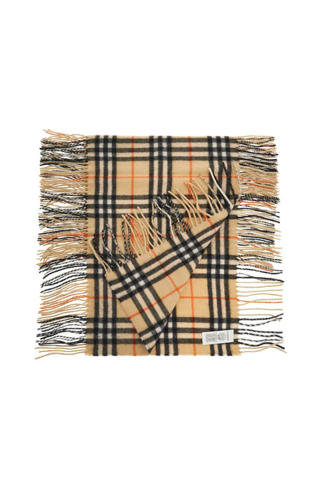 BURBERRY Unisex Classic Check Cashmere Scarf