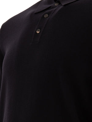 ZANONE Flexwool Long Sleeve Polo Shirt