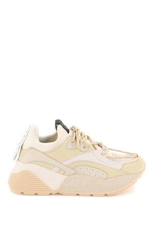 STELLA MCCARTNEY Eco-Friendly Low Trainers in White and Powder for Women (FW23)