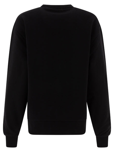 BURBERRY Essential Black Sweatshirt for Women - SS25 Collection