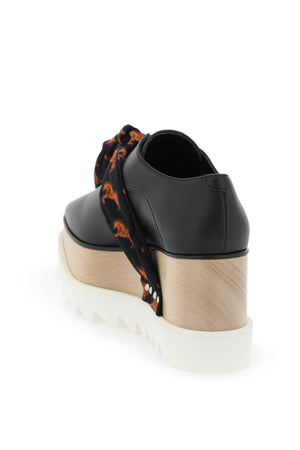 STELLA MCCARTNEY Platform Elyse Loafers with Printed Band