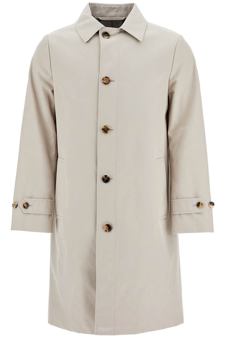 BURBERRY Cotton Blend Car Jacket - Regular Fit