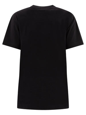 BURBERRY Organic Cotton T-Shirt for Women - SS25 Collection