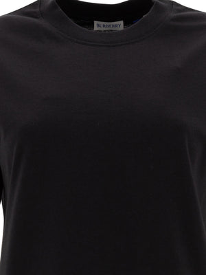 BURBERRY Organic Cotton T-Shirt for Women - SS25 Collection