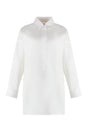 GUCCI Cotton Poplin Shirt with Hidden Fastening and Side Slits - Fall/Winter 2024