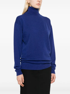 SAINT LAURENT Elegant Cashmere Turtleneck Sweater