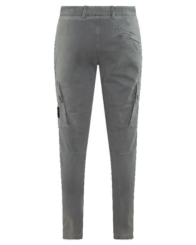 STONE ISLAND Contemporary Grey-Green Trousers