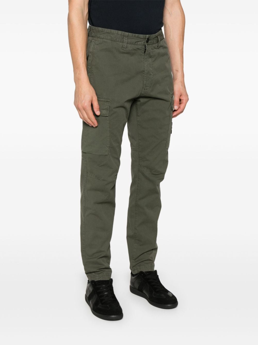 STONE ISLAND Elite Cargo Trousers with Detachable Compass Badge