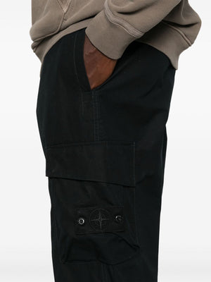 STONE ISLAND Cargo Trousers with Compass Badge for Men - FW24 Collection