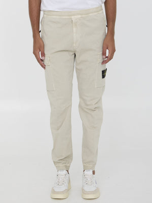 STONE ISLAND Compass Cargo Trousuede Trousers