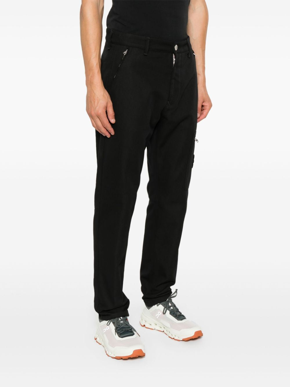 STONE ISLAND Regular Fit Trousers for Men - Fall/Winter 2024 Collection