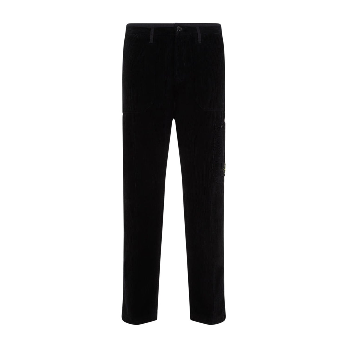 STONE ISLAND Classic Cotton Regular Fit Pants for Men - Fall/Winter 2024