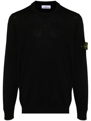 STONE ISLAND Classic Virgin Wool Crew-Neck Sweater