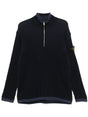 STONE ISLAND Men's Mini Zippered Knit T-Shirt