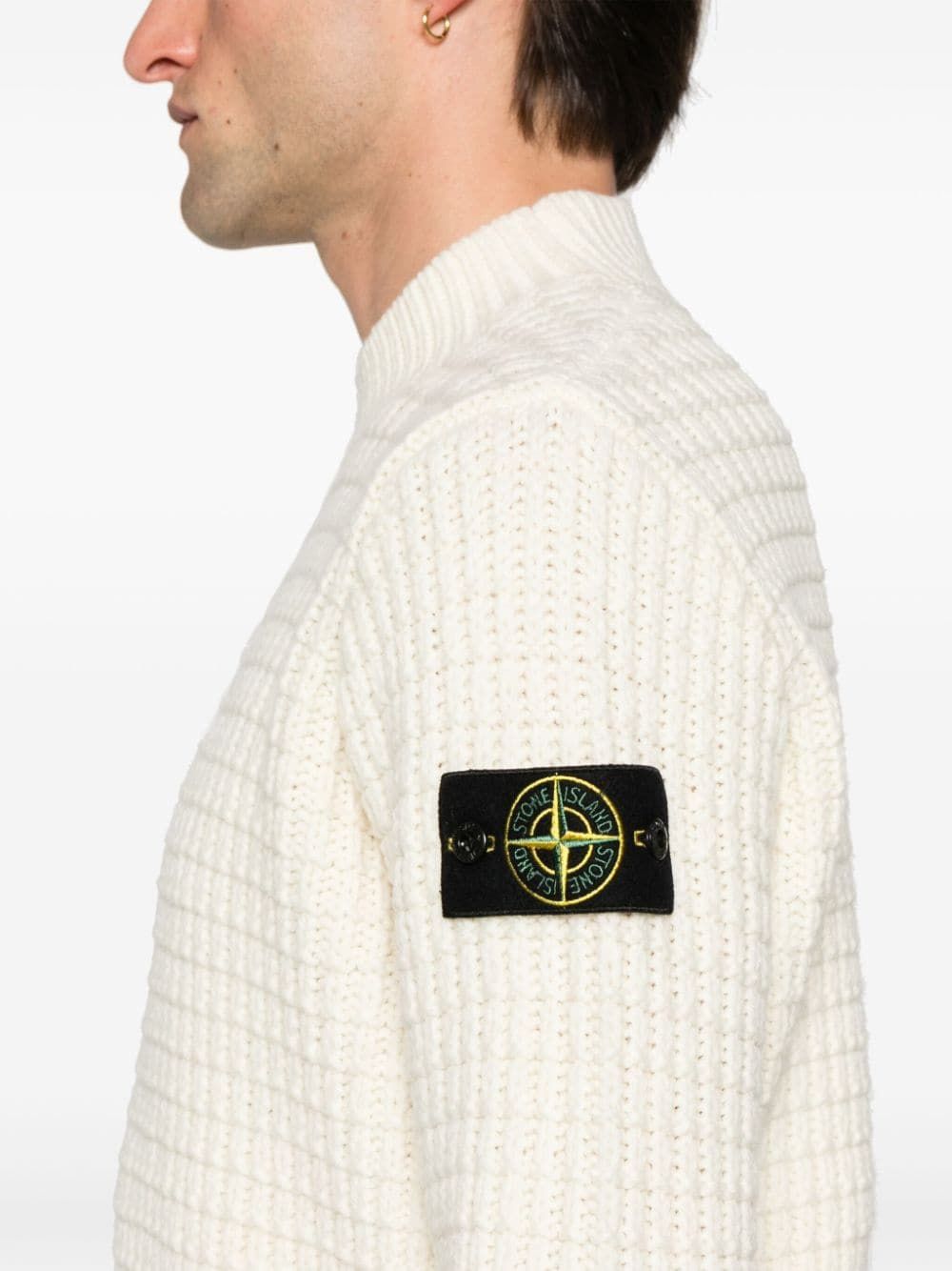 STONE ISLAND Essential Natural Knit Sweater