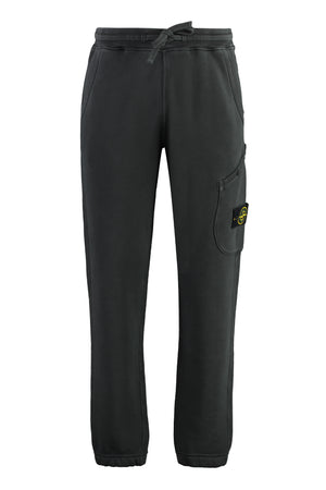 STONE ISLAND Logo Print Sweatpants for Men