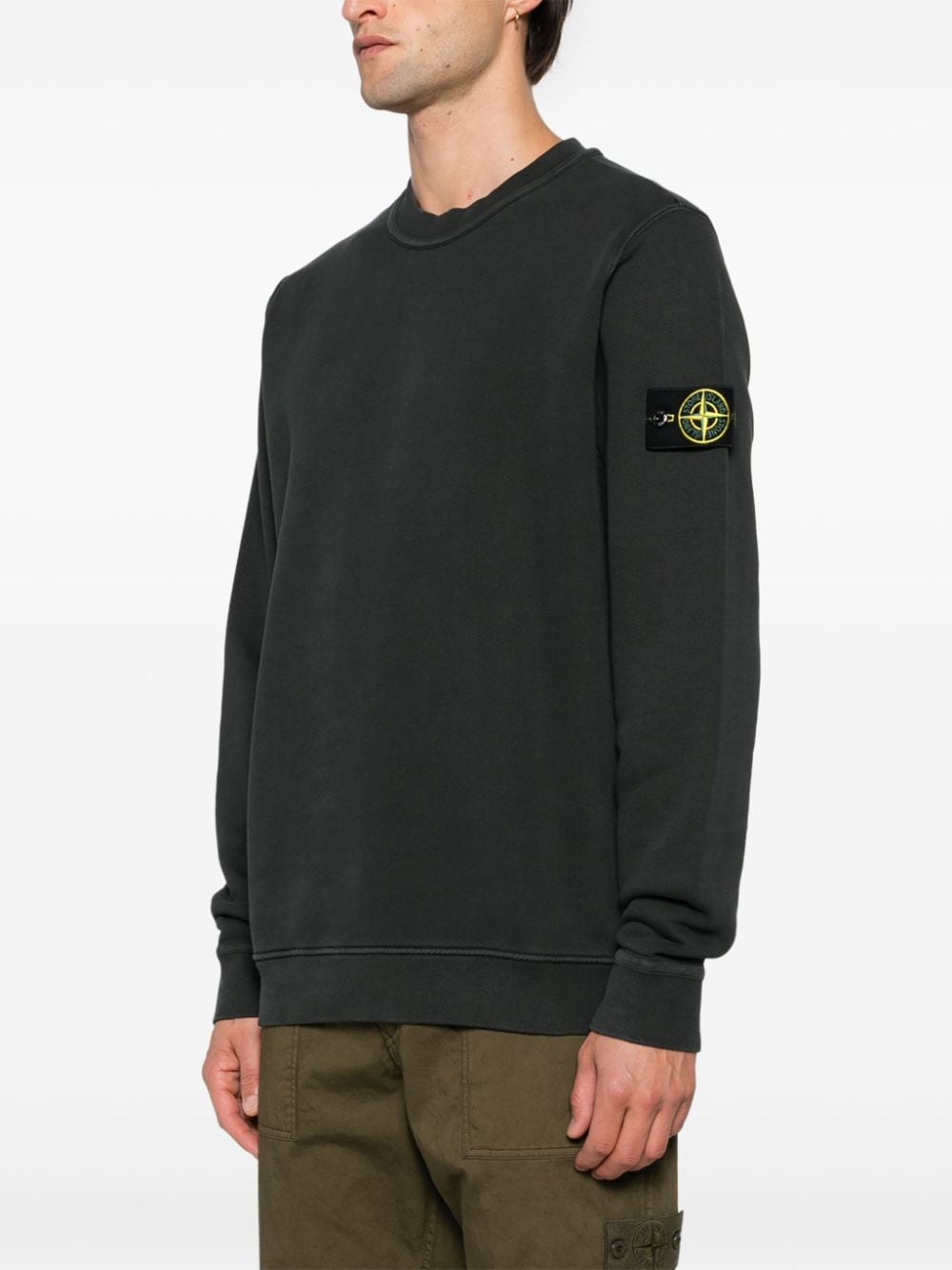 STONE ISLAND Men's Classic Crewneck Sweatshirt