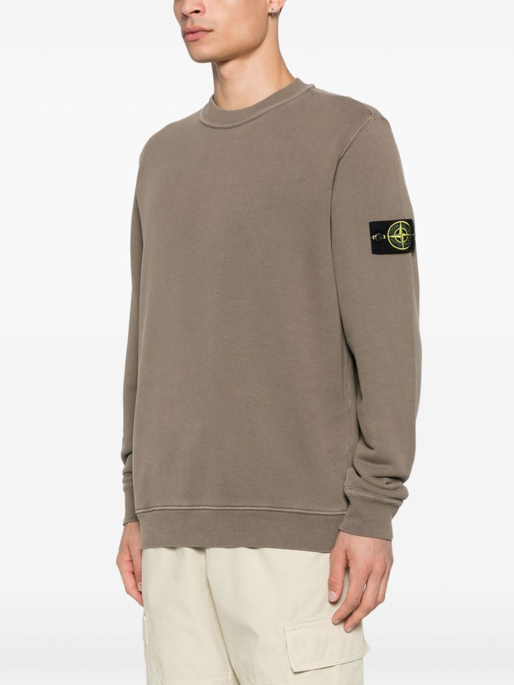 STONE ISLAND Men's Classic Crewneck Sweatshirt