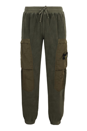 STONE ISLAND Sport Trousers with Patch Detail for Men