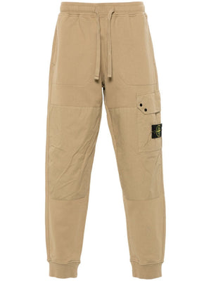 STONE ISLAND Biscuit Cotton Sweatpants