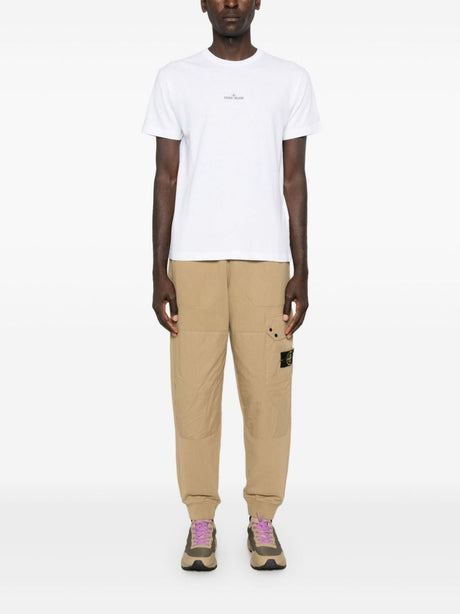 STONE ISLAND Biscuit Cotton Sweatpants