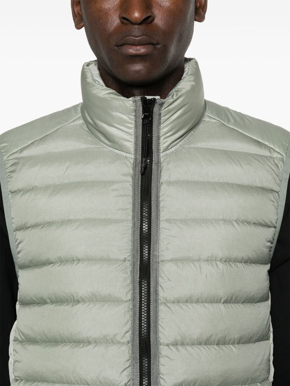 STONE ISLAND Sleeveless Down Puffer Vest