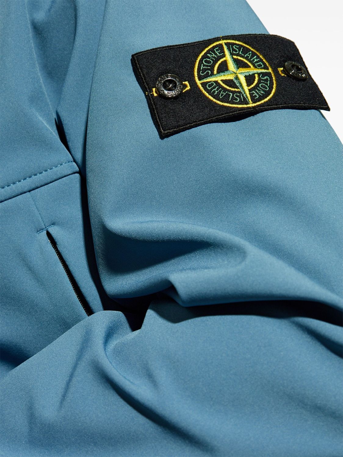 STONE ISLAND Compass-Logo Zip-Front Jacket