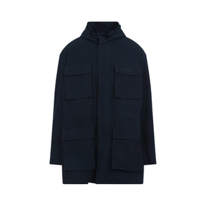 BALENCIAGA Men's Cotton Parka Jacket