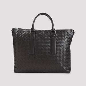 BOTTEGA VENETA Intrecciato Soft Briefcase - 35cm x 29cm