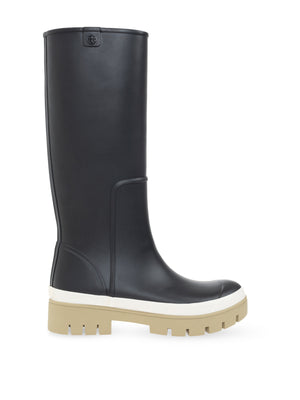 TORY BURCH Tall Wellington Rain Boots