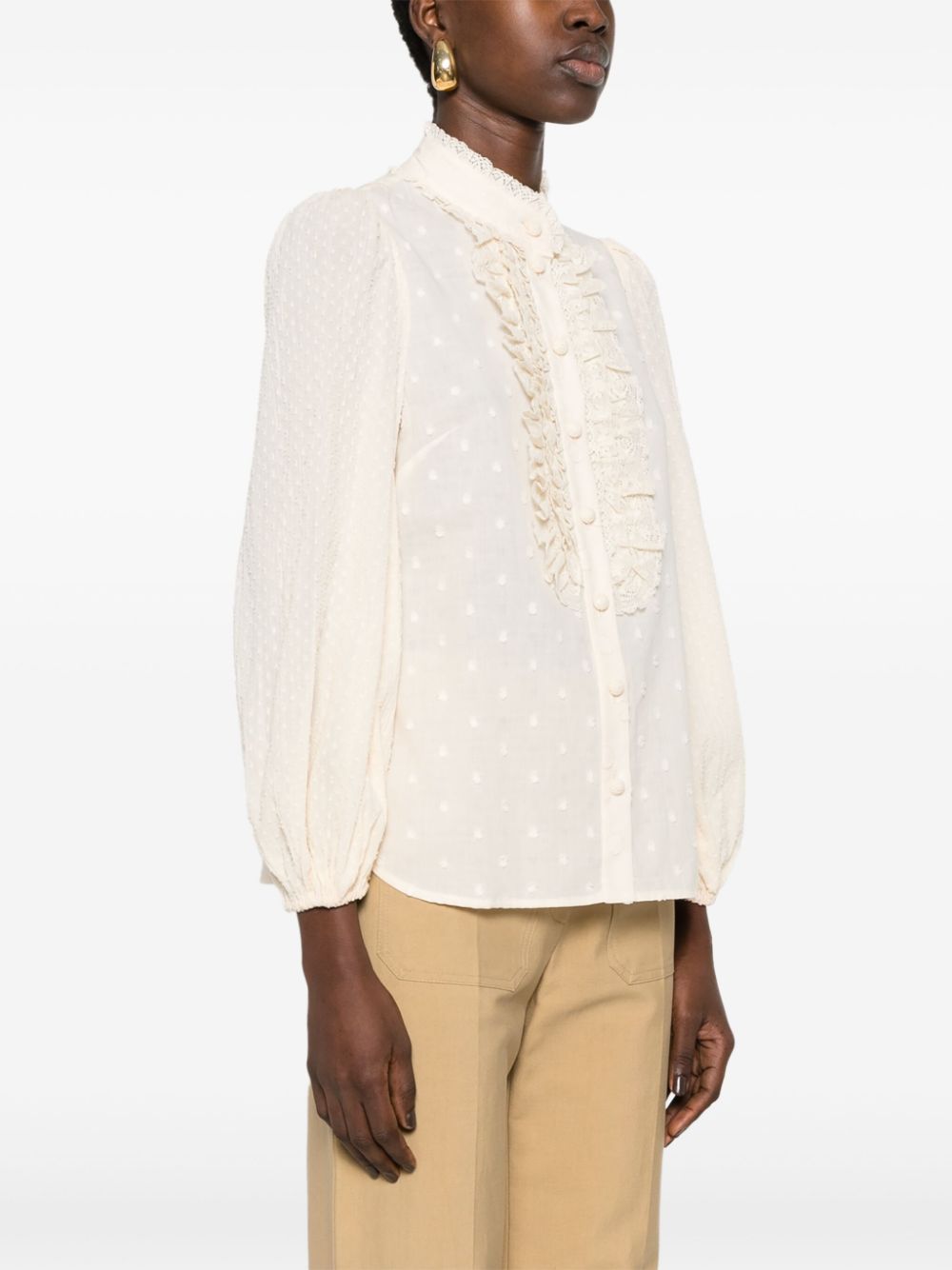 ZIMMERMANN Beige Women's Shirt for 2024 Season