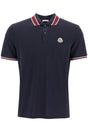 MONCLER Men's Classic Striped Polo Shirt