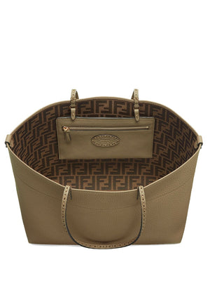 FENDI Medium Roll Tote Handbag