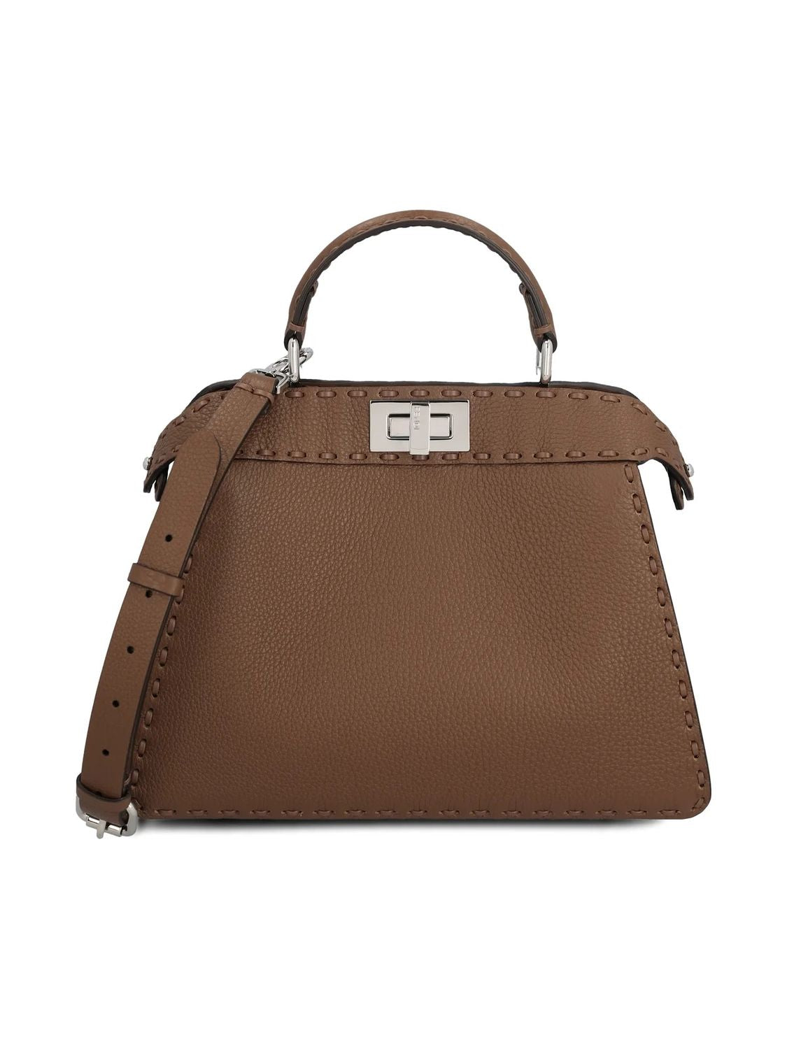 FENDI Mini Peekaboo Shopper Handbag