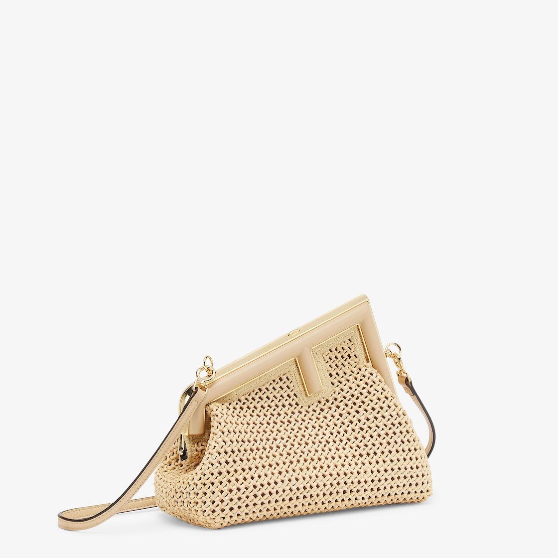 FENDI Elegant Naturale Mini Handbag for Women