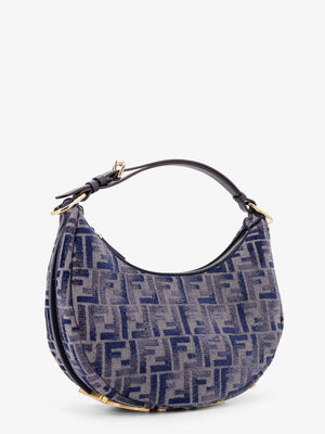 FENDI Mini Handbag with Chic Graphic Print