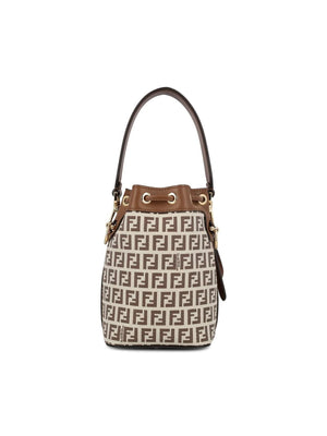 FENDI Chic Mini Handbag with Signature Motif