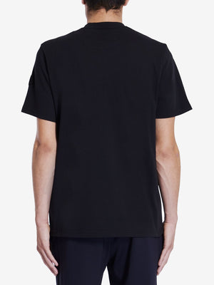 MONCLER Essential Logo Print Cotton Tee