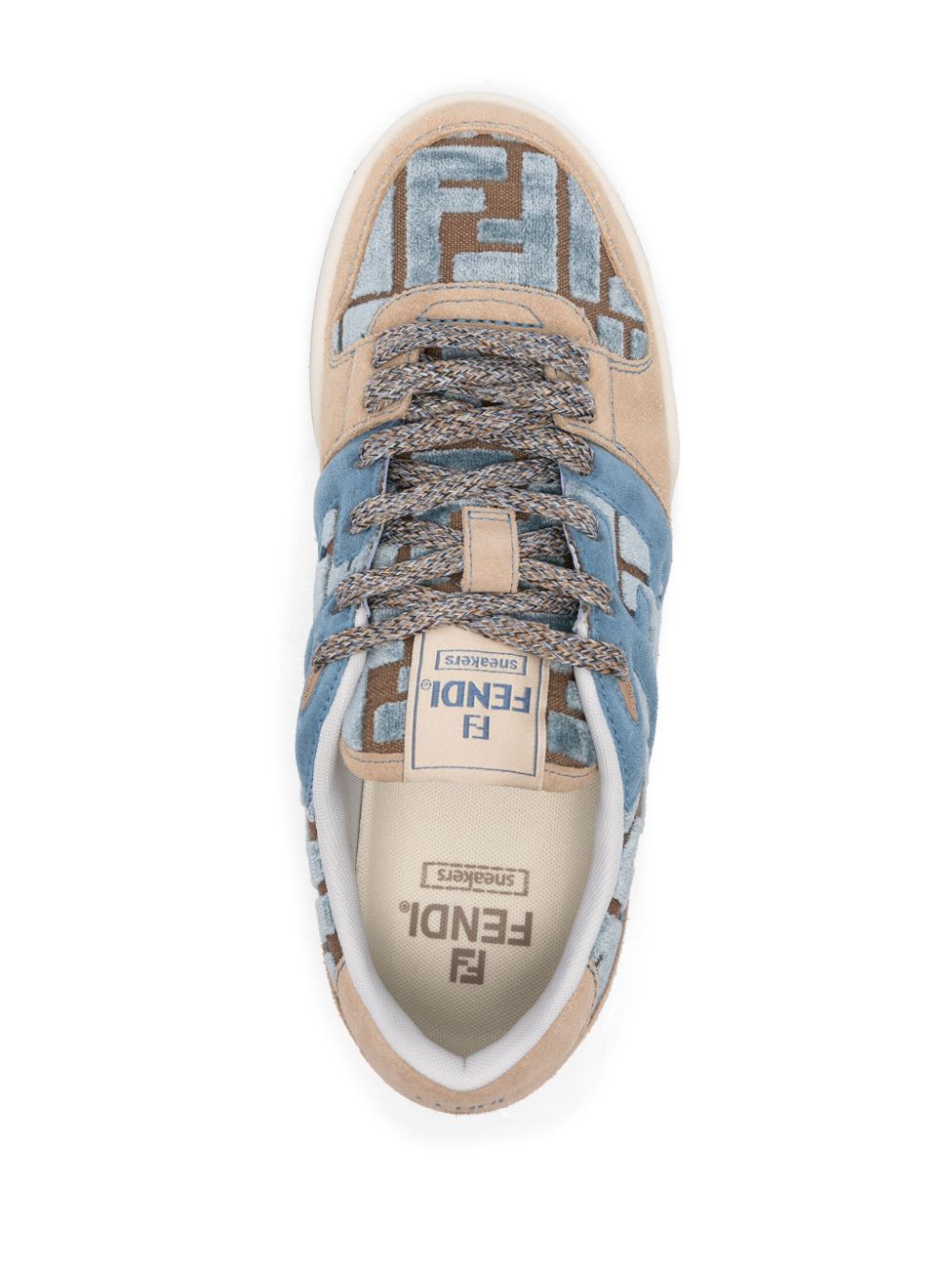 FENDI Match Lace-Up Sneakers for Women