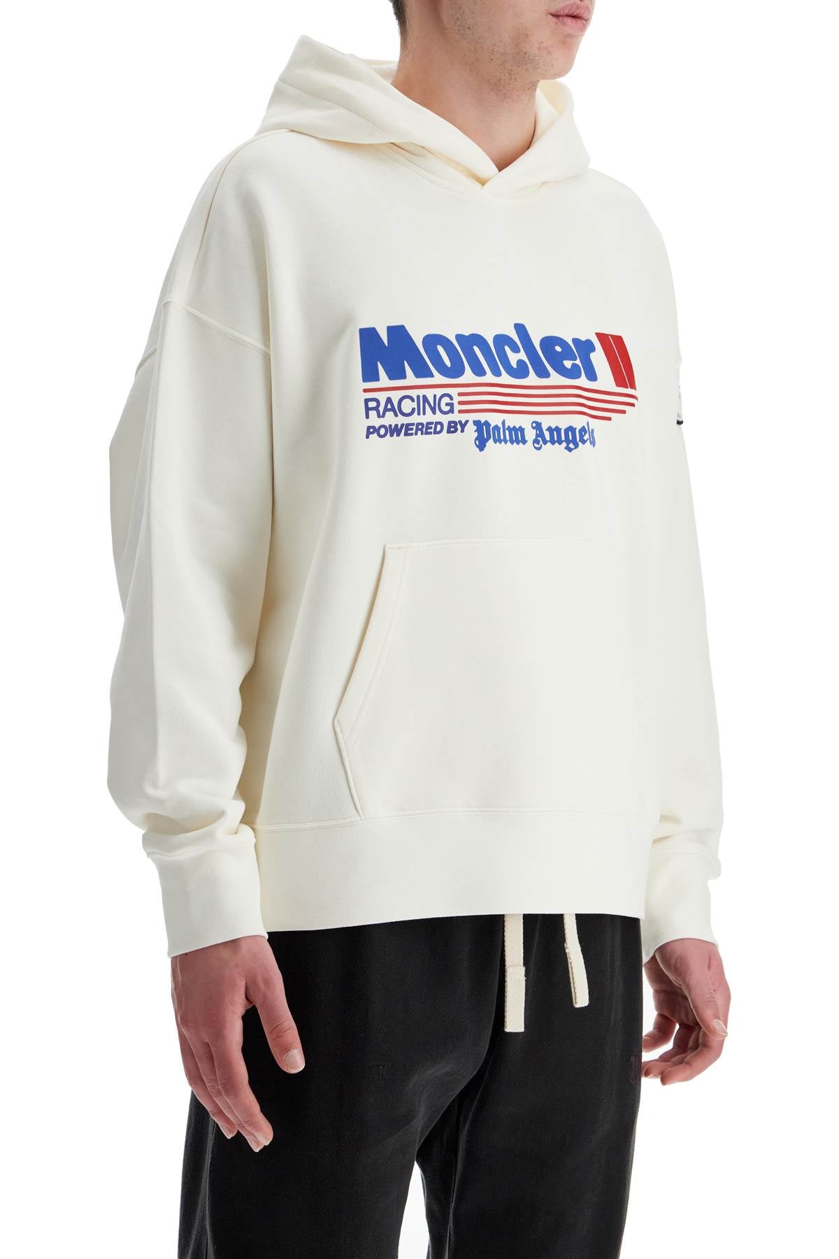 MONCLER GENIUS Oversized Cotton Hoodie for Men - Streetwear Collaboration