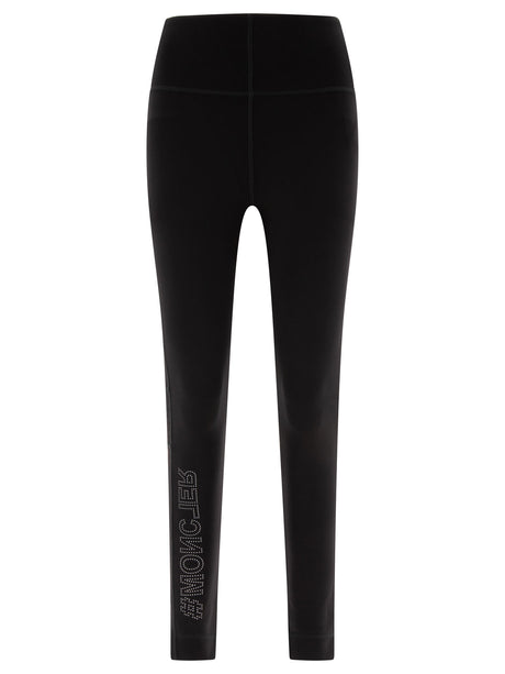 MONCLER GRENOBLE High-Rise Slim Fit Technical Leggings