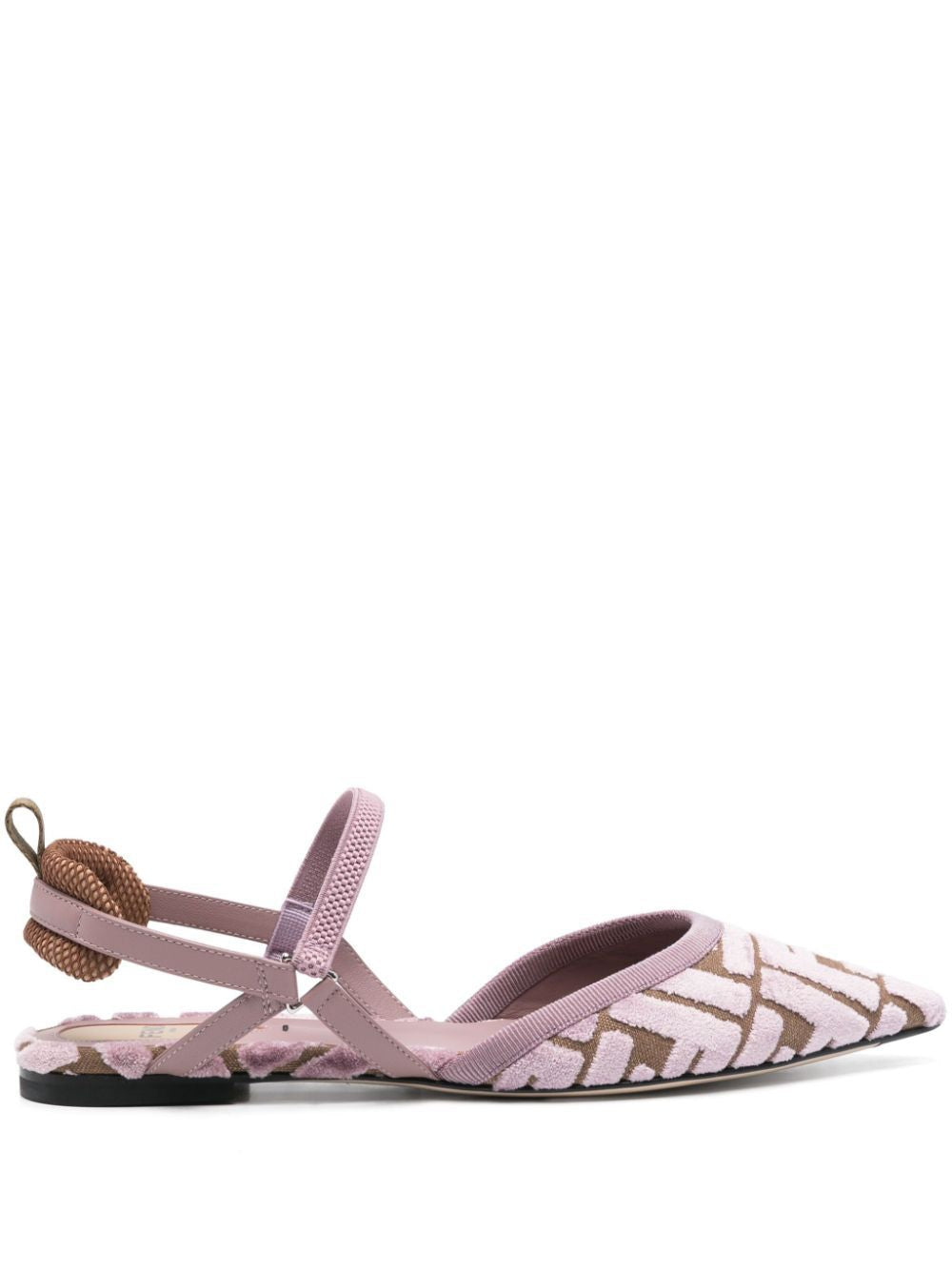 FENDI Elegant Velvet Sandals for Women