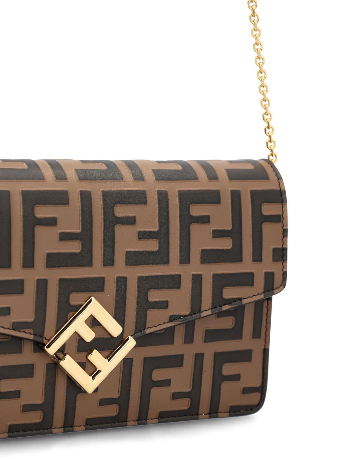 FENDI Diamonds Wallet on Chain Handbag - Mini