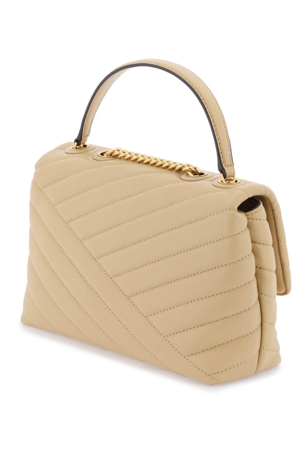 TORY BURCH Mini Chevron Quilted Leather Handbag