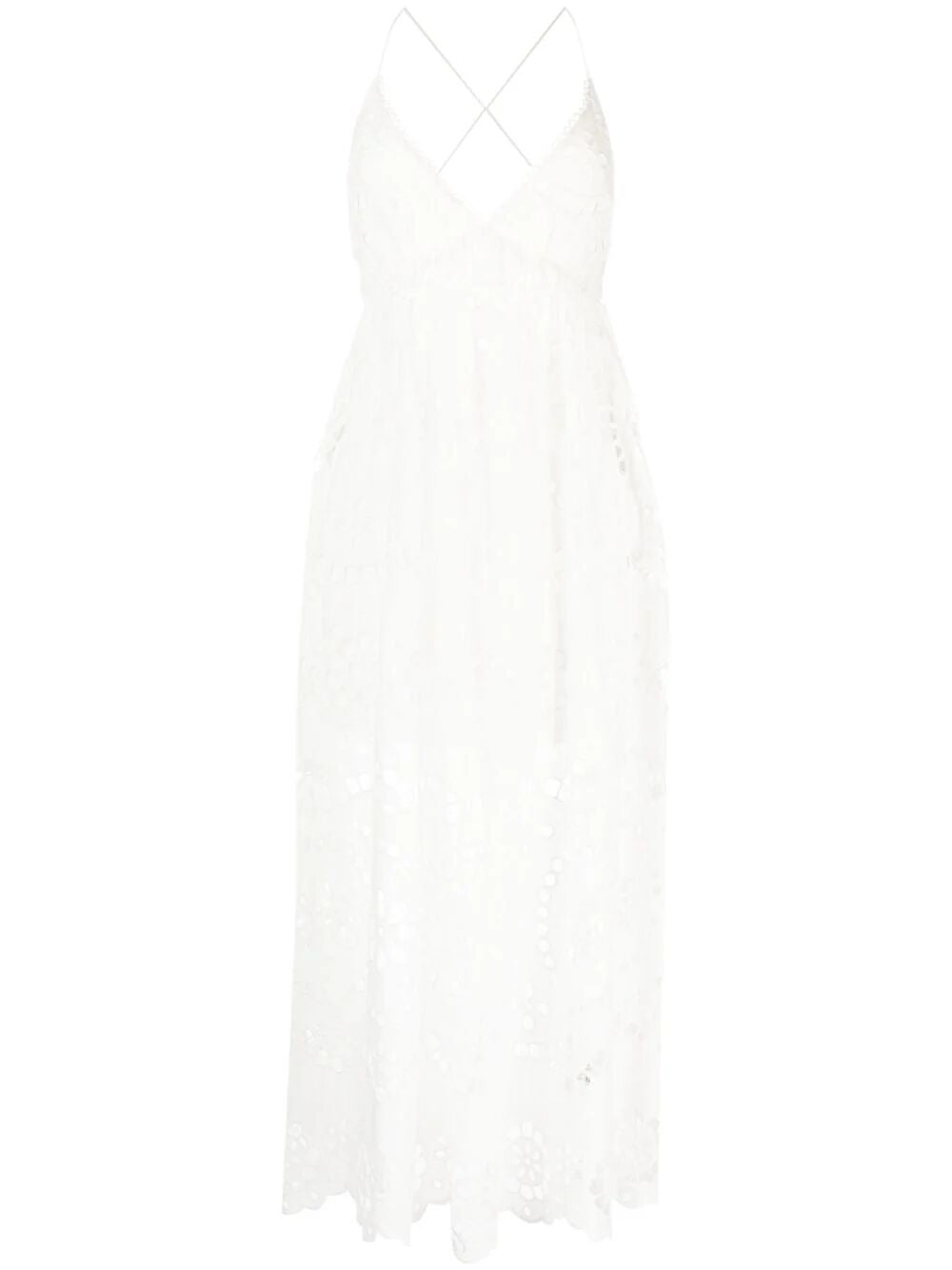 ZIMMERMANN Elegant White Mid Skirt for Women