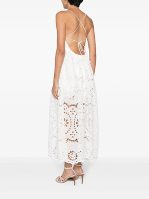 ZIMMERMANN Elegant White Mid Skirt for Women