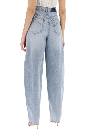 ZIMMERMANN Aqua Curved Leg Jeans for Women from SS24 Collection